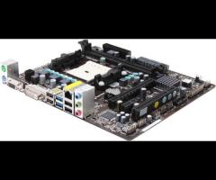 ASRock FM2A75M-DGS S-FM2+CPU AMD A8 5600K+cooler+ io shield