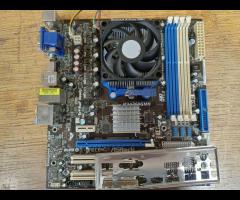 Matična ASRock M3A760GMH+ cpu AMD X4 830+cooler+ io shield