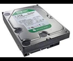 2TB HDD WD Green Caviar,64mb cache