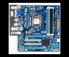 Matična Gigabyte b75m-d3h + CPU i5 3470+16GB DDR3+cooler+io shield