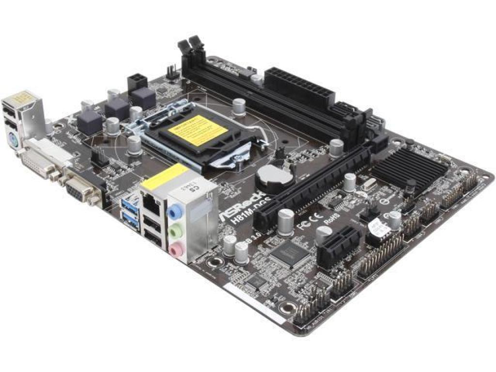 matična ASROCK H81M-DGS LGA1150 + io shield - 1