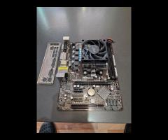 ASRock FM2A75M-DGS S-FM2+CPU AMD A8 5600K+cooler+ 8gb ram+io shield