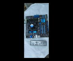 Matična Asus P8H67-M PRO+ i5 3470+8gb ram+cooler+io shield