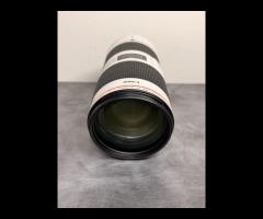 Objektiv Canon EF 70-200 mm f/2,8L IS III USM z zoomom in torbico za sončno zaslonko