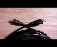 MICRO USB/HDMI KABEL / 5M / ČRN