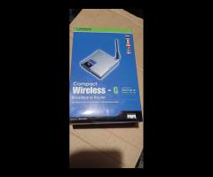 WIFI Linksys WRT54GC router+1 antenca+napajalnik