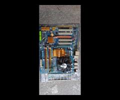 Gigabyte ga-ep43-ds3+cpu QUAD Q8300+8GB DDR2+cooler+io shield